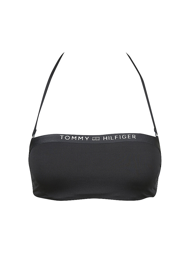 TOMMY HILFIGER Bandeau Bikini Oberteil blau | 70B